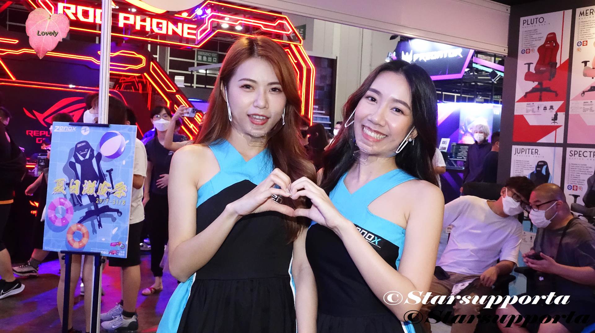 20220729-0801 Joanna Lam, 小蝶 @ 香港動漫電玩節 - Zenox @ 香港會議展覽中心